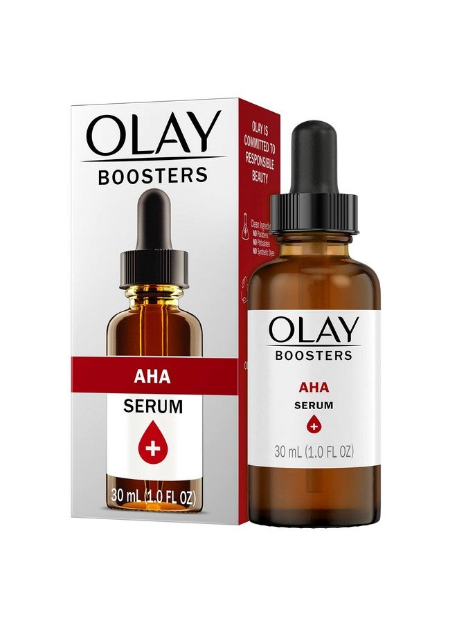 Olay Aha Serum Brightening Booster Fragrancefree 1.0 Oz - Image 1