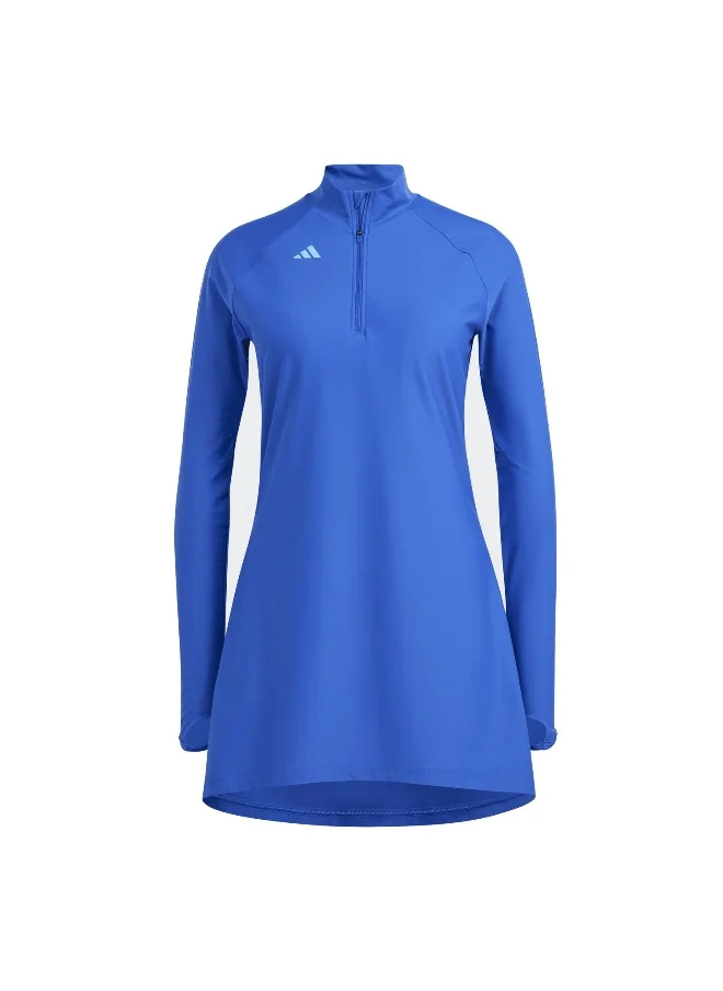 اديداس adidas 3S Ls Swim Top Blue Swim Tops 4