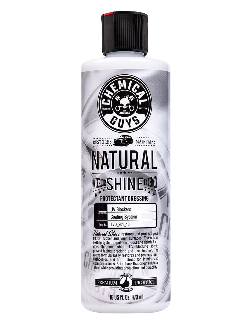 Chemical Guys Chemical Guys Natural Shine Dressing  For Plastic, Rubber, Tire and Vinyl (16 oz) 