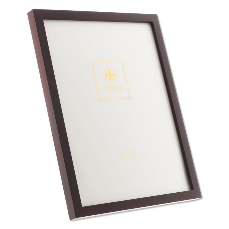 Lawrence Frames 755981 Espresso Wood Picture Frame, 8.5 by 11-Inch, Dark Walnut - Image 4