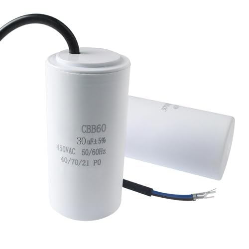 WOWOONE CBB60 30uF uf ± 5% Motor Start Run Capacitor MFD 450VAC 50/60hz 40/70/21 PO Cylindrical - 1Pcs - Image 4