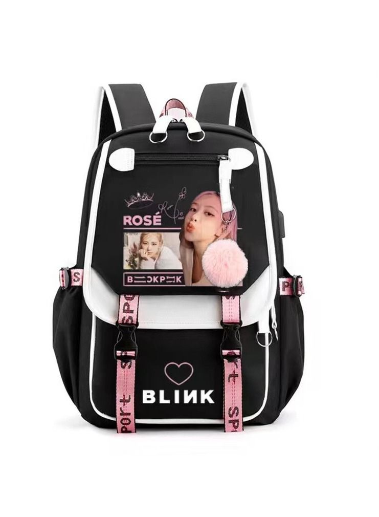LISA Casual Backpack With USB Port For Men And Women  - Image 1