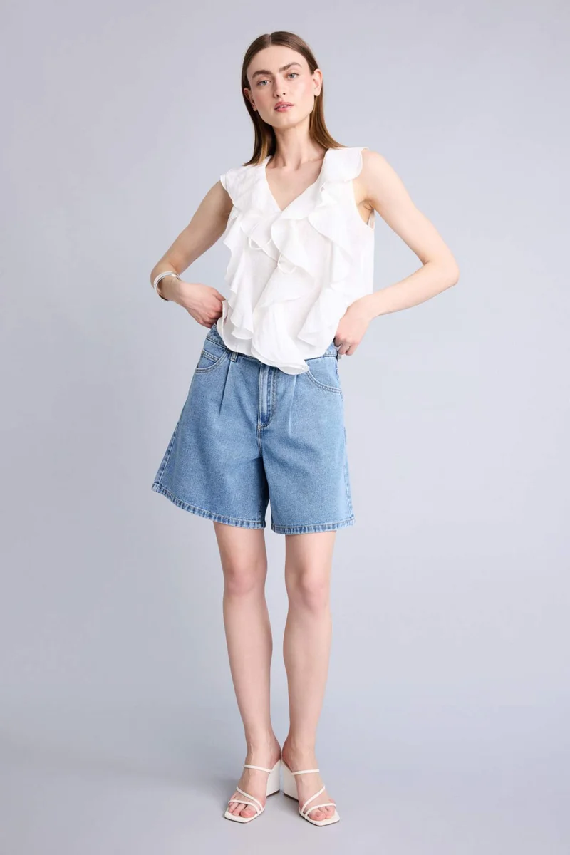 DeFacto Regular Fit Sleeveless Blouse
