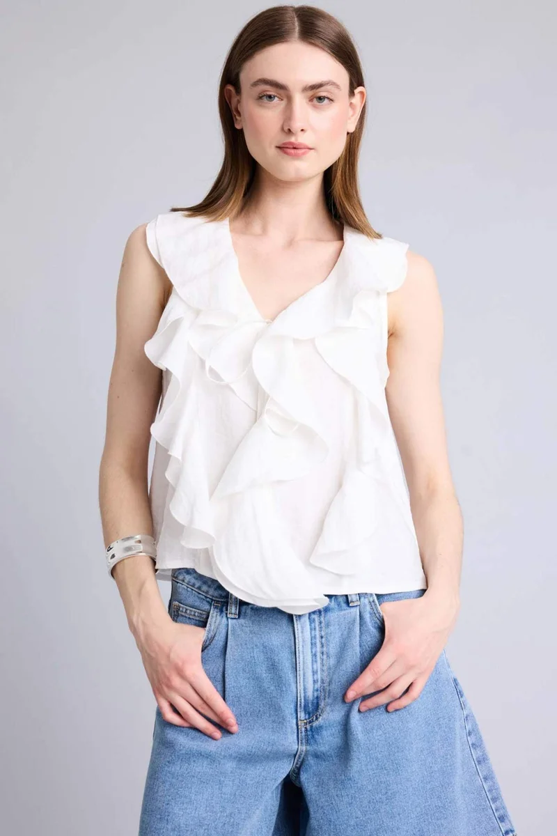 DeFacto Regular Fit Sleeveless Blouse