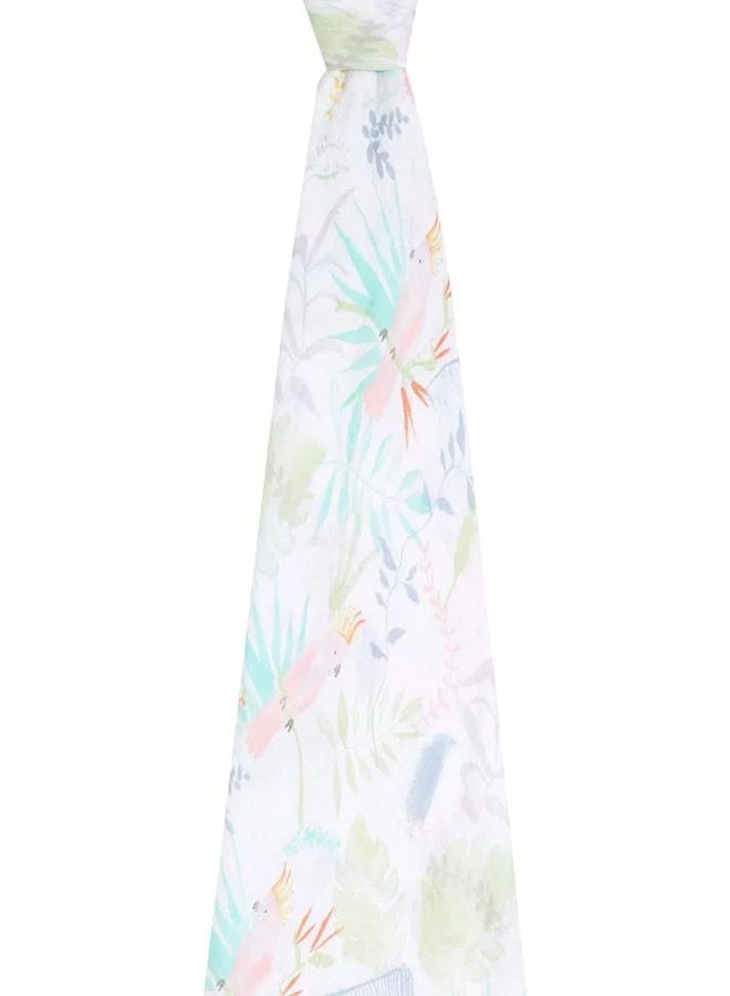 aden + anais Essentials Cotton Muslin Swaddle Blanket Tropicalia