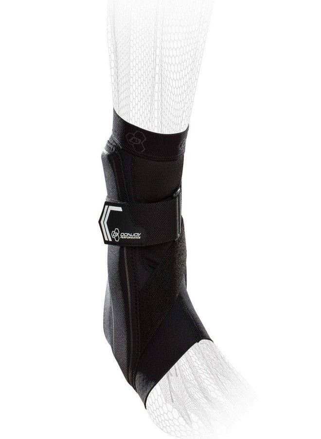 DonJoy Performance Bionic Ankle Support Brace: Left Foot, Black, Small - Image 1