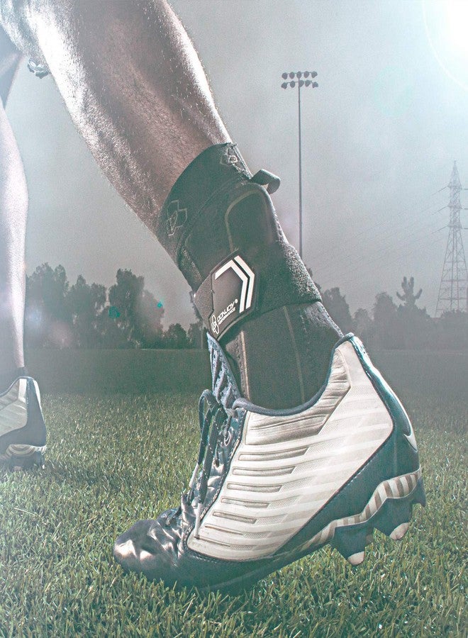 DonJoy Performance Bionic Ankle Support Brace: Left Foot, Black, Small - Image 4
