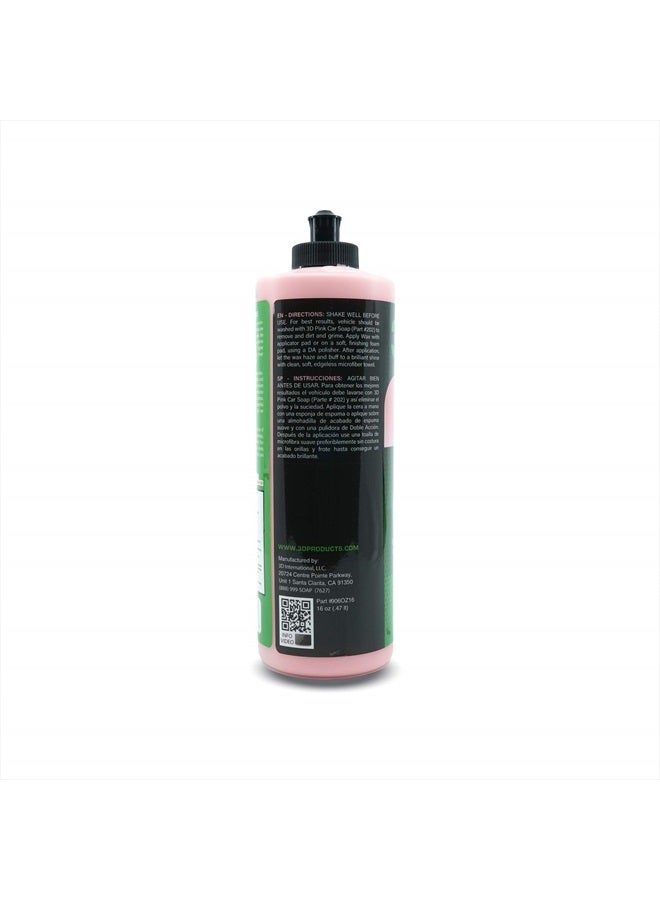 3D Cherry Wax - Deep Gloss, Wet Look Carnauba Car Wax - UV Protection for Dark Paint Colors 16oz. - Image 3