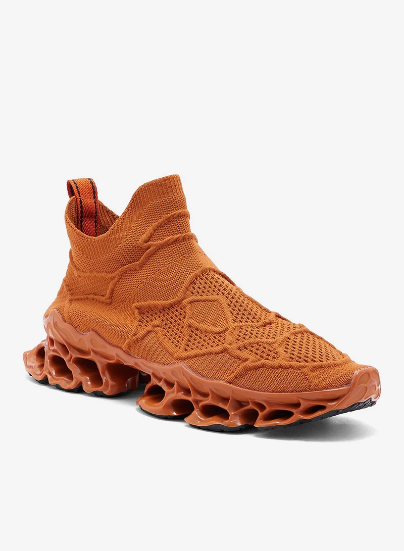 سفنتي فايف سنيكرز محبوك سهل الارتداء بنعل خارجي مرن