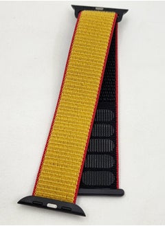 For Apple Watch ALL Series (42mm 44mm 45mm) & Apple Watch Ultra (49mm) Nylon Sport Replacement Strap Bands With Adjustable Closure - MULTICOLOR