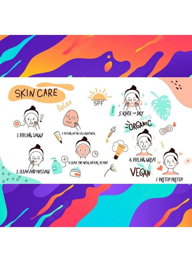 Nielies 24K Collagen Facial Mask (15 Pcs) Anti Wrinkle Firm Skin & Hydrating Skin Anti Aging Puffiness Mask For Revitalizing - Image 5