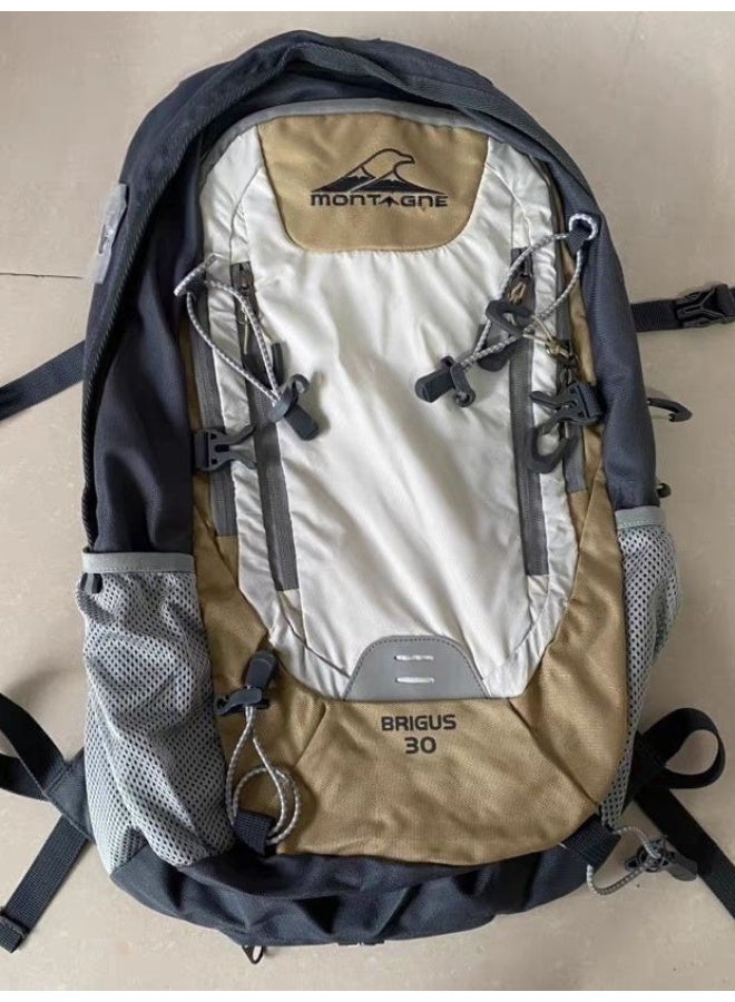 Montagne Large Capacity Waterproof Hiking Backpack, Lightweight Rucksack for Men & Women, Outdoor Trekking Cycling Travel Daypack - Image 1