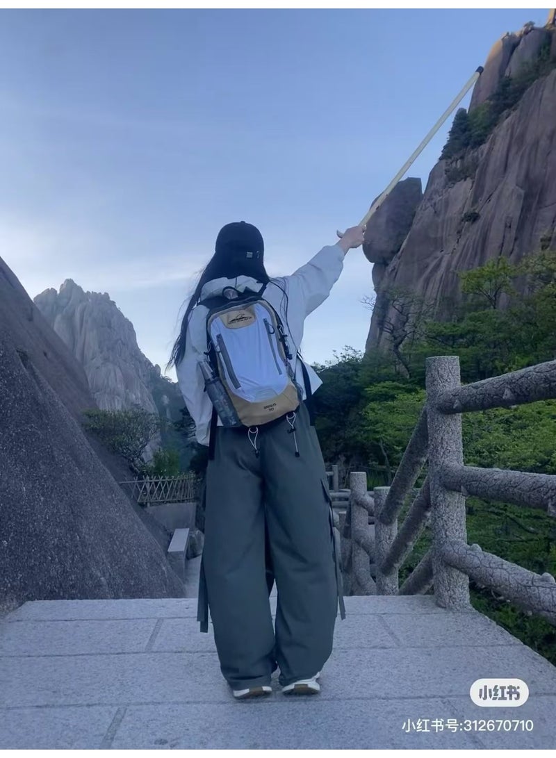 Montagne Large Capacity Waterproof Hiking Backpack, Lightweight Rucksack for Men & Women, Outdoor Trekking Cycling Travel Daypack - Image 5