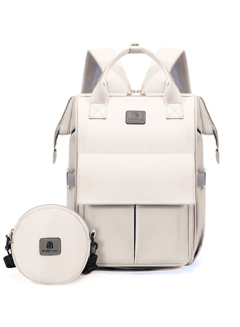 Mark Fairwhale Portable Large Capacity Leisure Multifunctional Backpack, Baby Stroller Hanging Bag  - Image 1