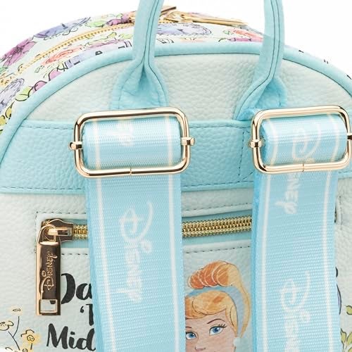 Wondapop - Cinderella 11" Vegan Leather Fashion Mini Backpack - Image 4