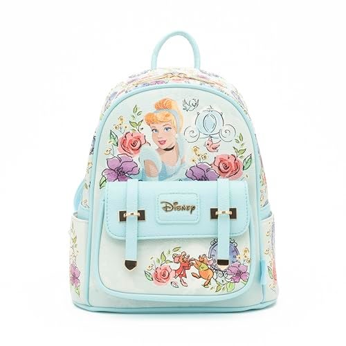 Wondapop - Cinderella 11" Vegan Leather Fashion Mini Backpack - Image 1