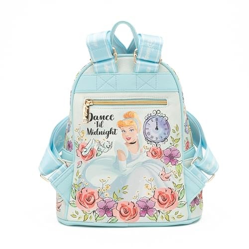 Wondapop - Cinderella 11" Vegan Leather Fashion Mini Backpack - Image 2