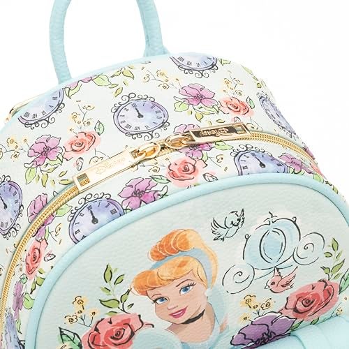 Wondapop - Cinderella 11" Vegan Leather Fashion Mini Backpack - Image 5