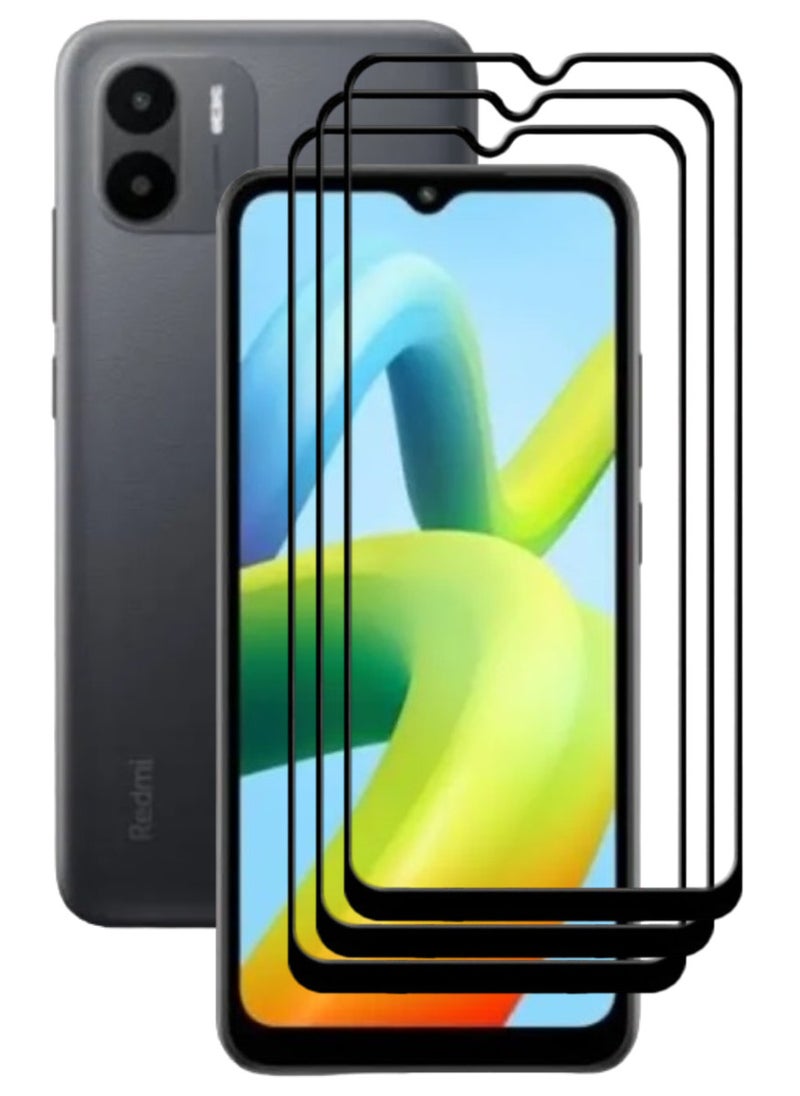 ACLIX 3 Pieces Antistatic ESD Dustproof Premium Quality High Definition Tempered Glass Screen Protector Designed For Xiaomi Redmi A1+ - Image 1