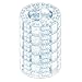 Brickcraft Bricktanicals Crystal Vase Building Set 118pcs Transparent Brick Flower Holder Fits 10 Stems Compatible Botanical Building Blocks Display Case Home Office Dcor Gift for Adults Kids - Image 4