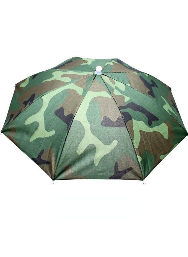 Compact Headwear Umbrella for Outdoor Activities