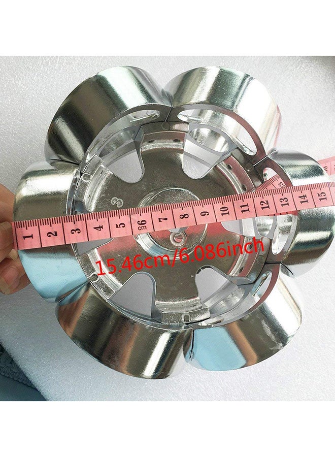 Loquat One Roll Donut Cutter Yeast Donuts Silver/Beige - Image 4