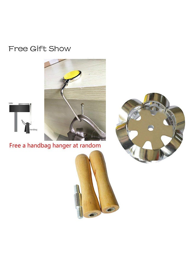 Loquat One Roll Donut Cutter Yeast Donuts Silver/Beige - Image 2