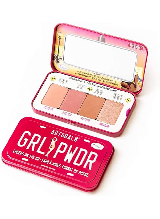Autobalm Cheeks OnThe Go Palette 4x Cheek Colour