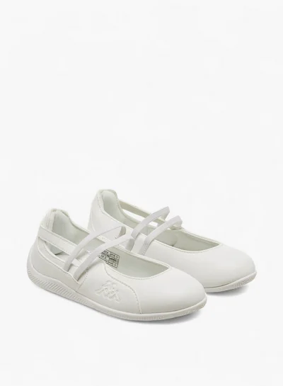 Kappa Girls' Solid School Shoes with Elasticated Strap