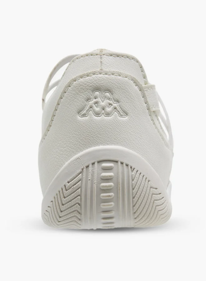 Kappa Girls' Solid School Shoes with Elasticated Strap