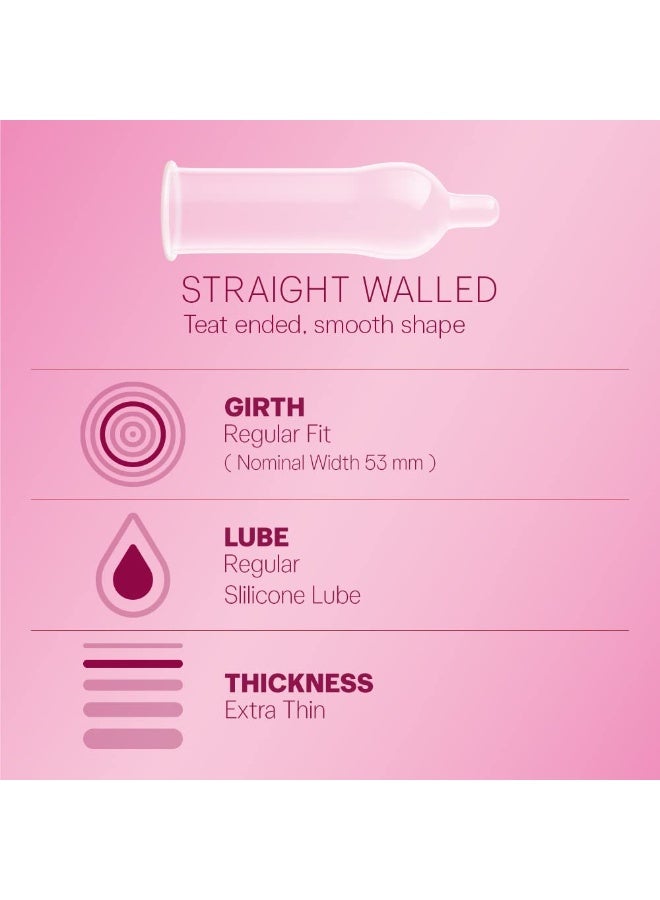 Durex Extra Thin Intense Bubblegum Flavoured Condoms For Men - 12s - Image 4