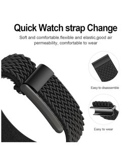 Generic Elastic Fiber Nylon Replacement Band Compatible with Whoop 4.0 Wearable Health, Fitness & Activity Tracker Stylish, Comfortable & Breathable and Adjustable Wristband Replacement Strap Easy to Use and Perfect for Every Occasion  - Image 2