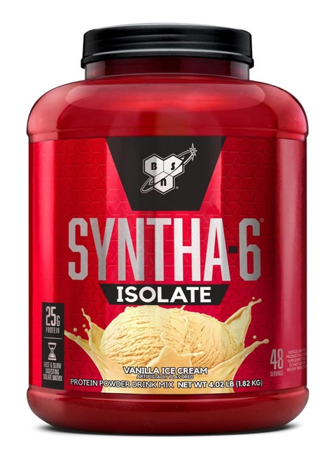 BSN Syntha-6 Isolate 48 Servings Vanilla Ice Cream 1.82kg