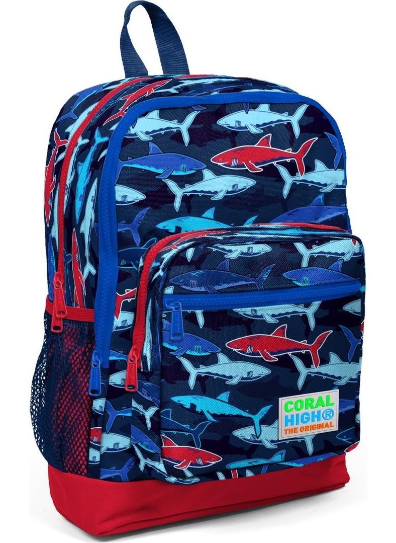 Four Compartment Navy Blue Red Primary School Bag 23718 - pzsku/ZE7F446644673D4286524Z/45/_/1725725640/22bf5033-594a-4497-bb87-730ebf06b169