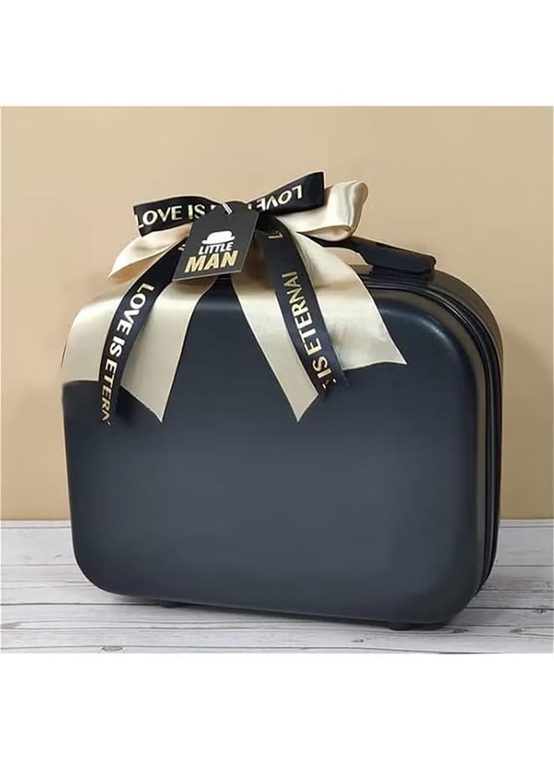 جونيس طقم هدايا بدلة ملابس حديثي الولادة للأطفال - 6 قطع، أسود - Image 3