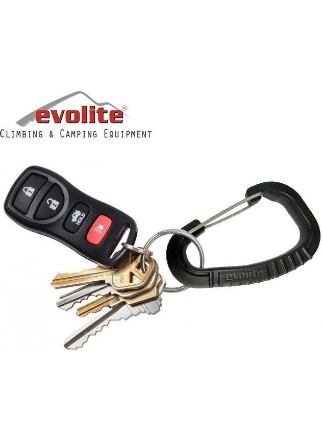 Evolite - Strong Carabiner Set of 3 - Blue/orange/green - Image 1