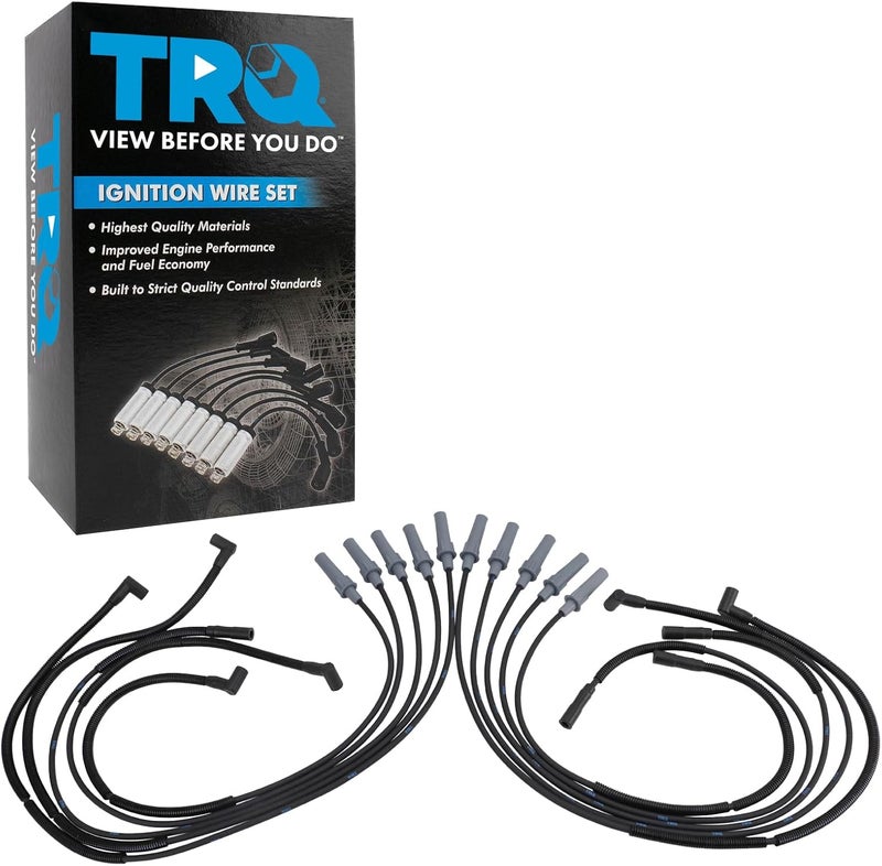 TRQ Spark Plug Wire Set Compatible with 2005-2006 Dodge Ram 1500 Viper - Image 1