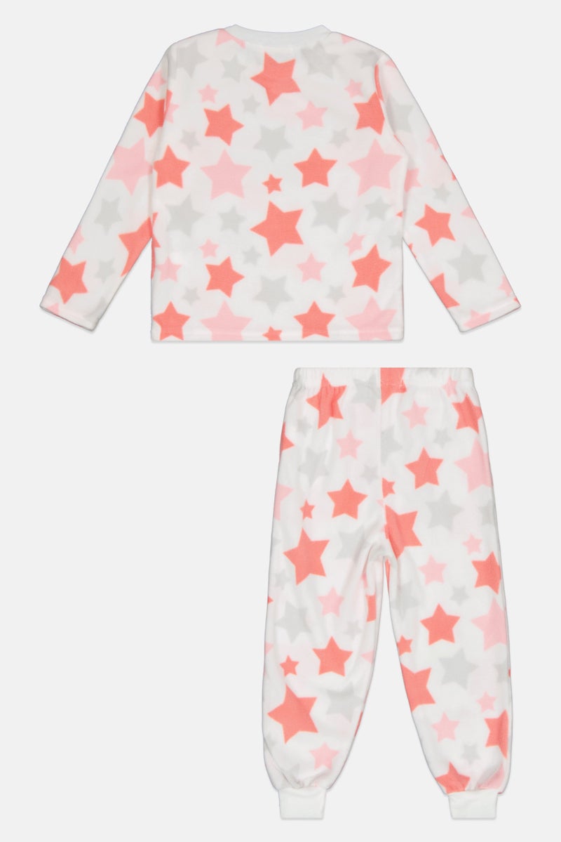 Sinsay Toddlers Girl 2 Pieces Printed Pyjama Top And Pants, Multicolor - Image 3