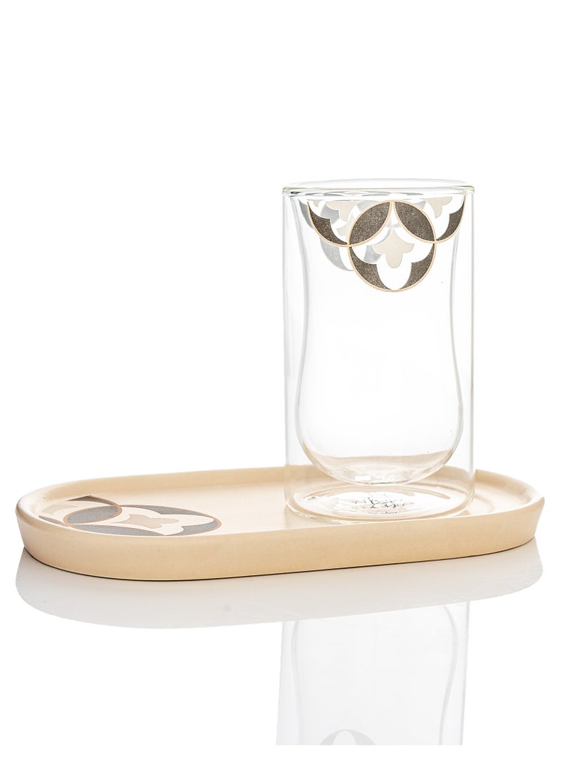 Dallaty Set of 20 Pieces Arabic Tea and Coffee  - Image 3