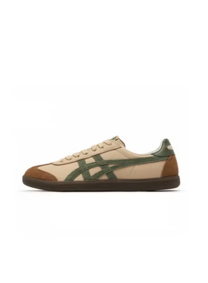 TIGER Onitsuka Tiger Khaki - Brown - Green Color - Blocking Sneakers, Size 41 - Image 1
