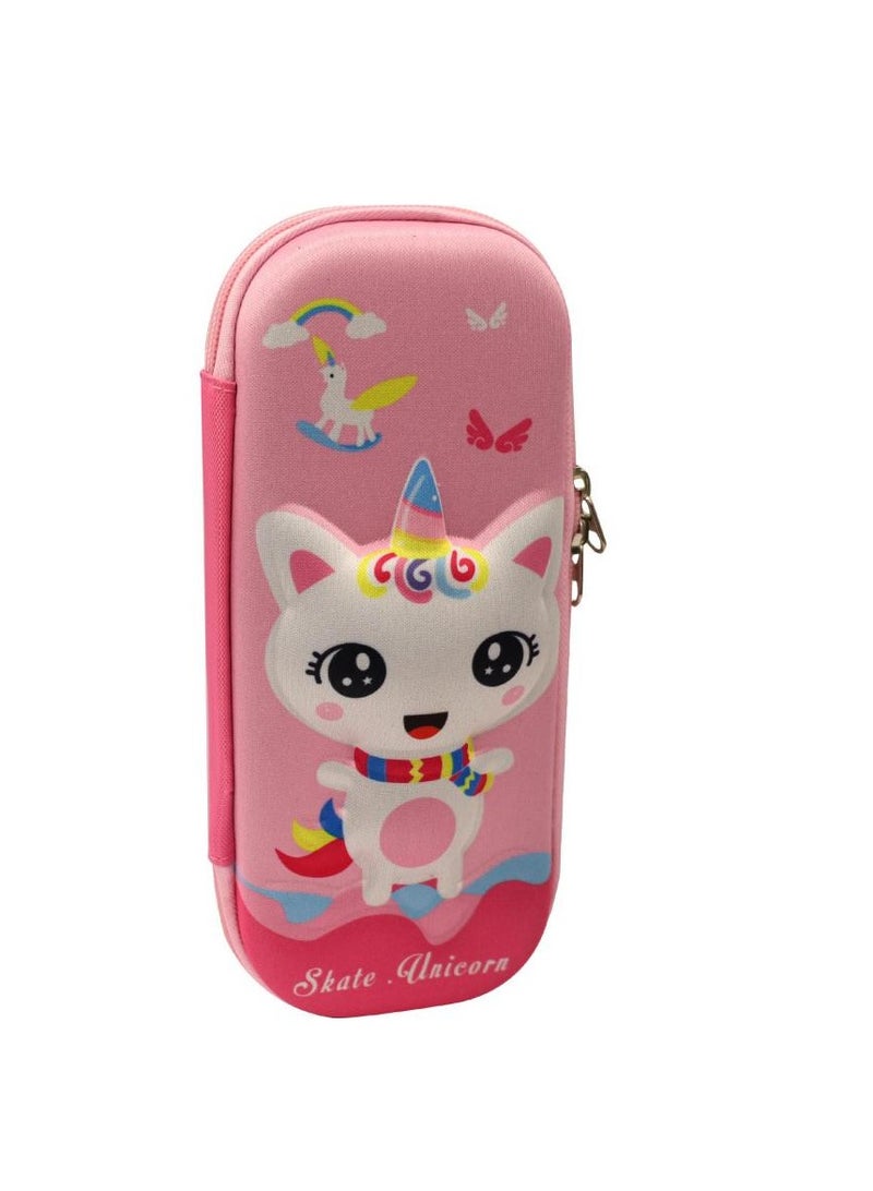 روكو حافظة أقلام صلبة باللون الوردي القطي - Image 1