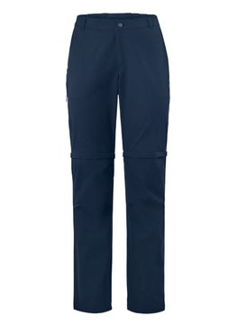 Tchibo Women Regular Fit Solid Pants, Navy  - Image 2