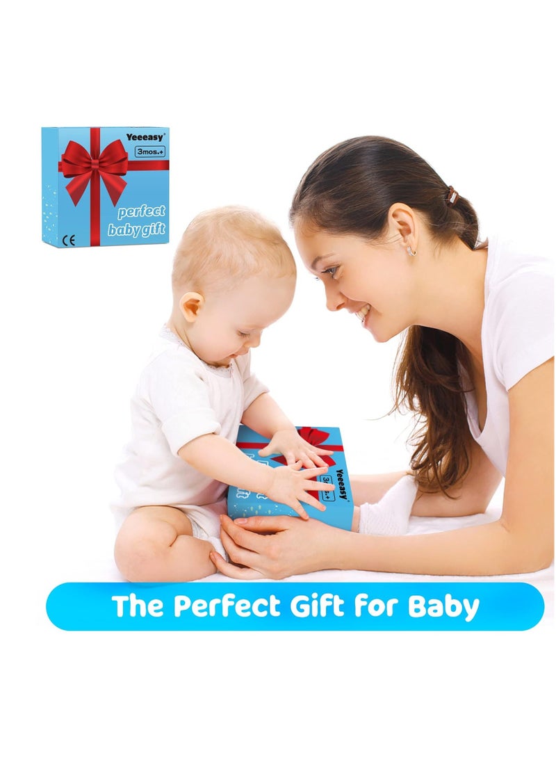 MUMS PLANET - Tummy Time Water Mat, Extra Large Multi-Stage Activity Center Baby Toys & Sensory Toys, Baby Toys for new born , Inflatable Playmat Visual Stimulation Gift For Boys Girls Toys - Image 1