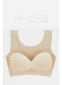 TECHNO 8Q Slimming Breathable Laser Cut Push Up Seamless Padded Invisible Flexible Bra  - Image 1
