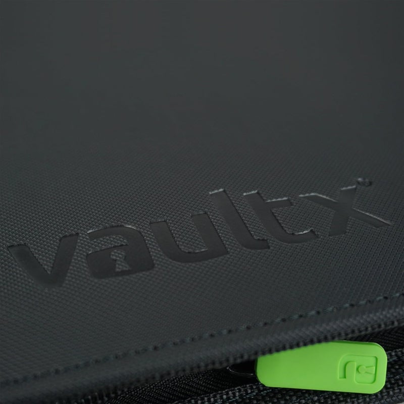 Vault X 9 Pocket Trading Card Zip Binder, 360 Cards, Premium Exo-Tec Album Material, 20 Side-Loading Pages, Folder for Collectible Games, Sports, TCG (Black) - Image 4