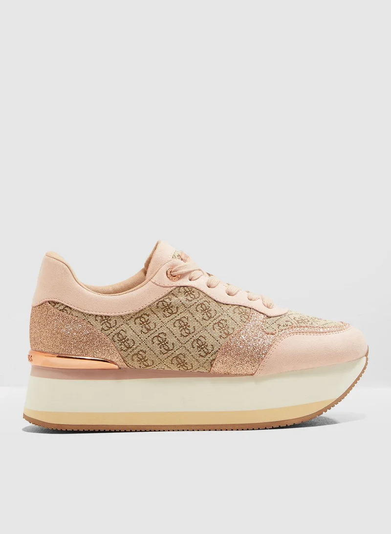 GUESS Hinders Sneaker - Brown