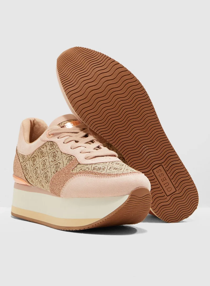 GUESS Hinders Sneaker - Brown