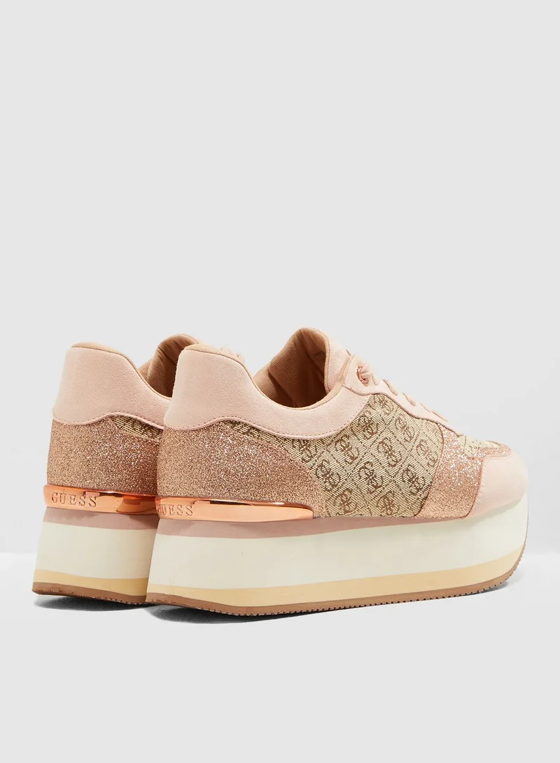 GUESS Hinders Sneaker - Brown