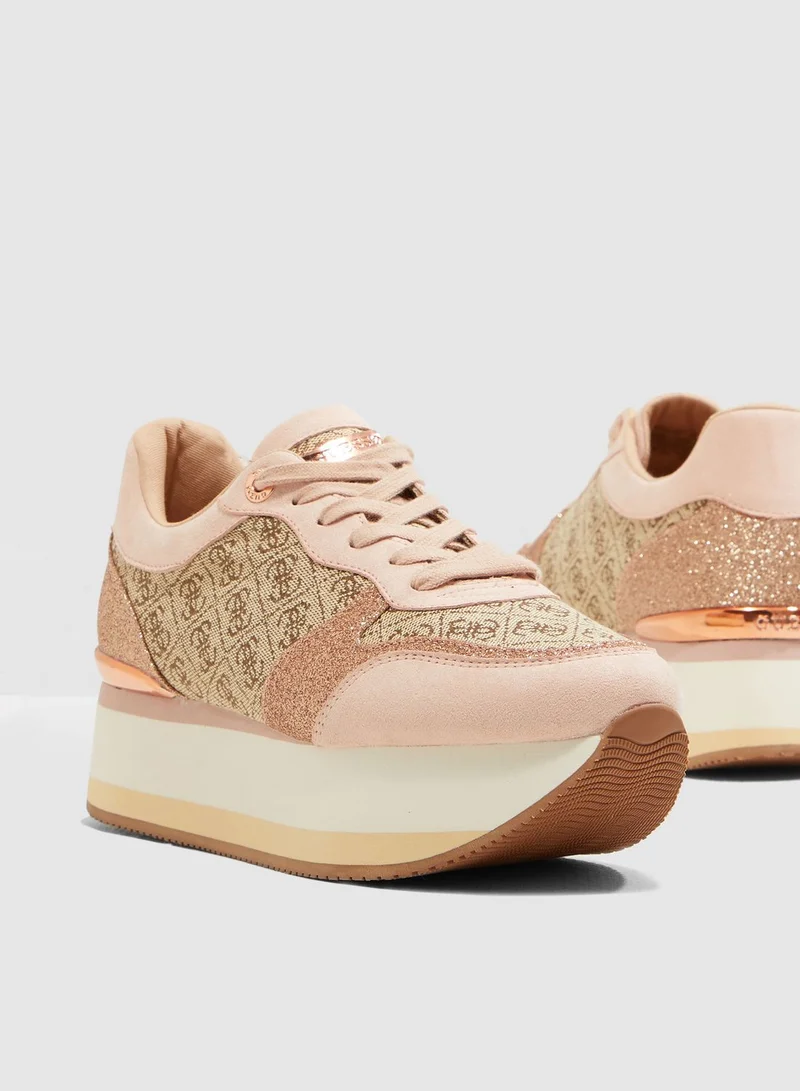 GUESS Hinders Sneaker - Brown