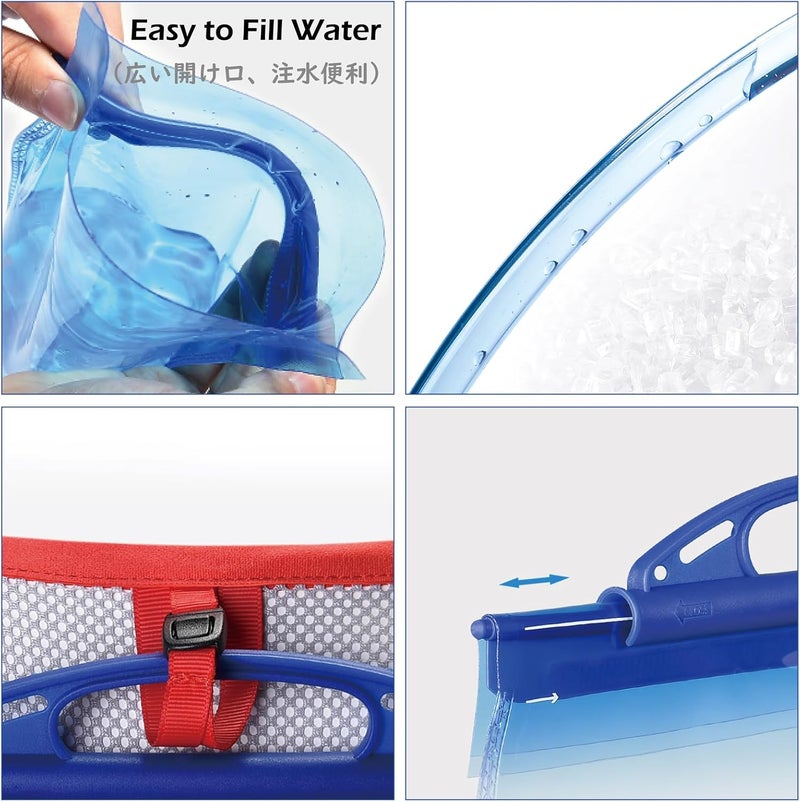 TRIWONDER Hydration Bladder Water Reservoir 1.5 Liter 2L 3L BPA Free Water Bladder for Running Cycling Hiking Camping Backpack - Image 5